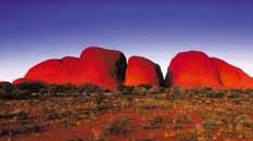 Northern Territory - Australien DAGSUTFLYKT: Uluru Sunrise & Kata Tjuta Uluru är känt för sina soluppgångar och solnedgångar.