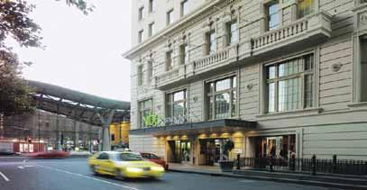 Australien - Victoria Vibe Savoy Hotel Melbourne The Olsen Trevligt förstaklass hotell med centralt läge i hörnet av Little Collins och Spencer Streets och med utsikt över