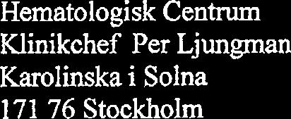 Det kan galla både planerade behandlingar och mer akuta av typen blodtransfusion.