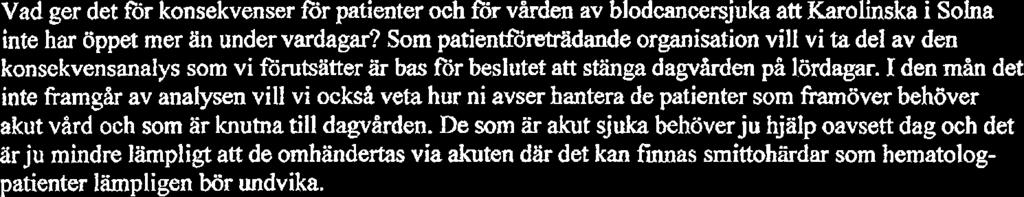 Som patientf?