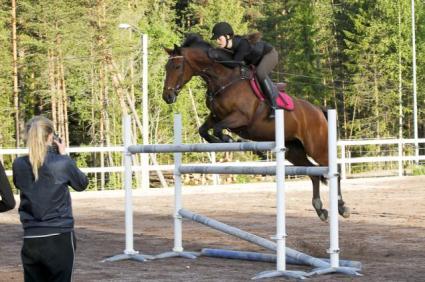 western nummer, höjdhoppning och ett freestyle
