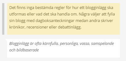 Läsinställningar Ställ in textstorlek, bakgrundsfärg och typsnitt utifrån egna behov.