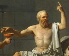 TYRA Personporträtt: Sokrates Sokrates var en känd filosof som utmärks för sin samtalsmetodik, han utgav sig för att vara okunnig och ställer väl valda frågor och då kunde samtalet att bredas ut Han