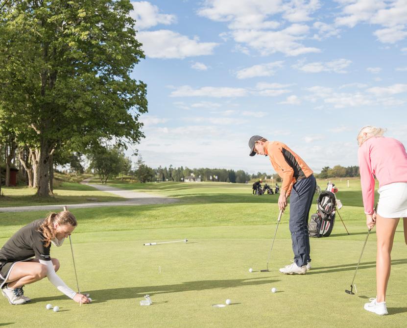 SVENSKA GOLFFÖRBUNDET 5 Utveckling. Du får unika möjligheter att stimuleras och utvecklas för att bli en golfare på elitnivå.