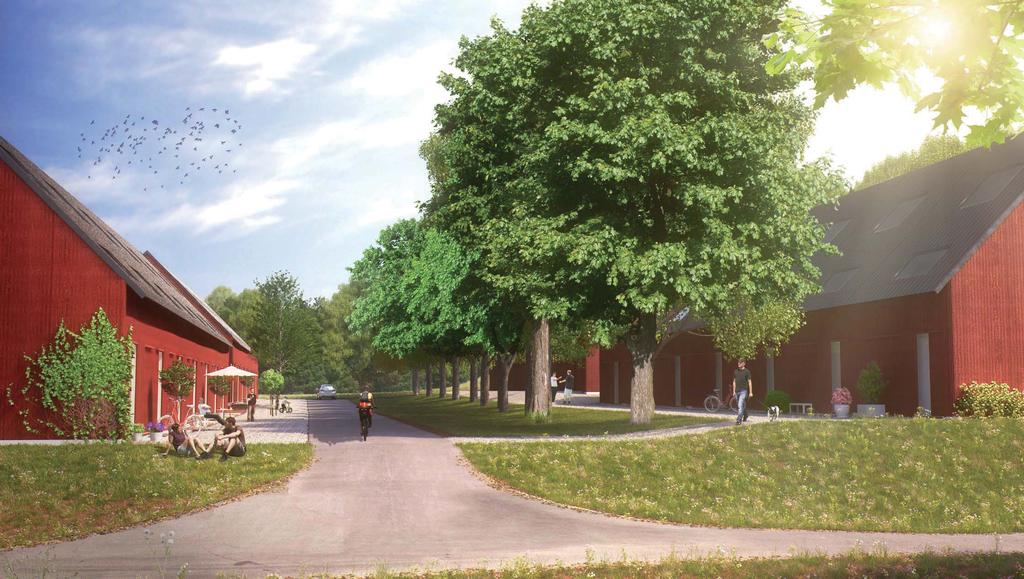För del av Torsby Gammelväg möjliggör planen en vägbredd på 4,5 meter med ett vägområde på 6 meter.