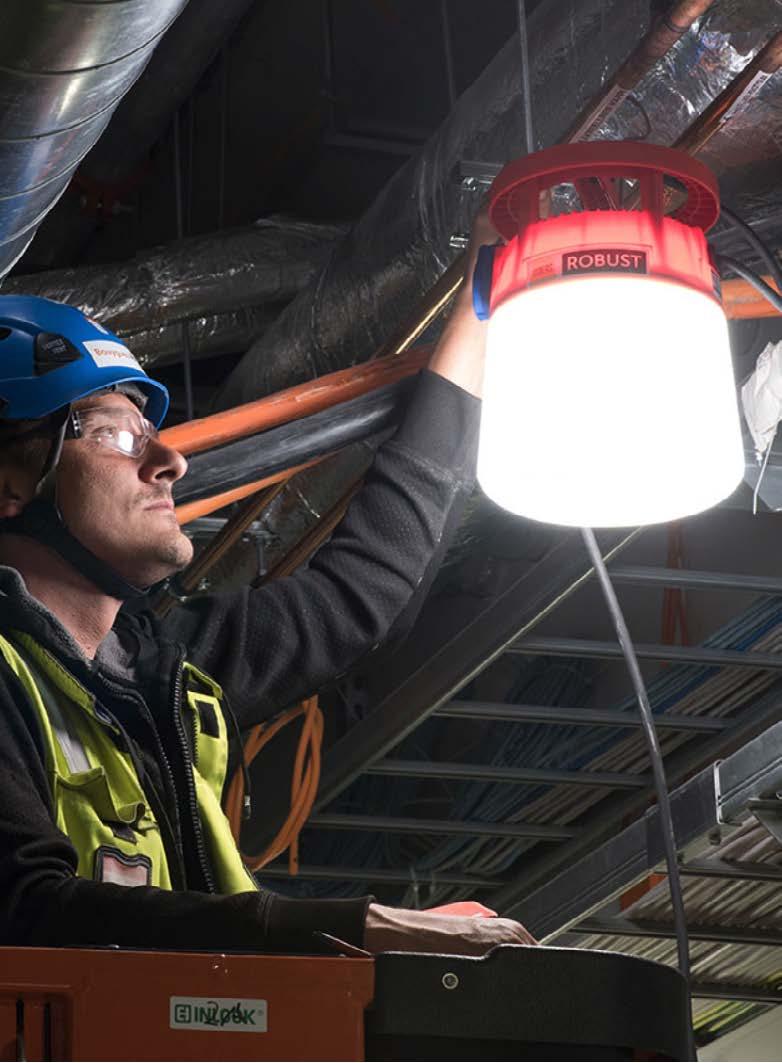 (Sevenhook) i betongen för fastsättning av kroken.