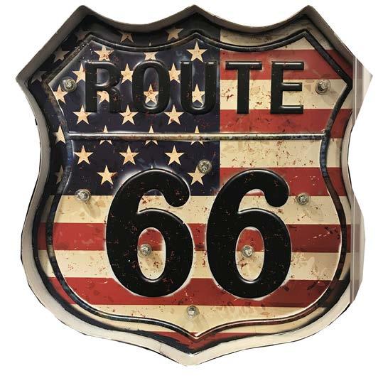 SKYLT LED ROUTE 66 USA M 8