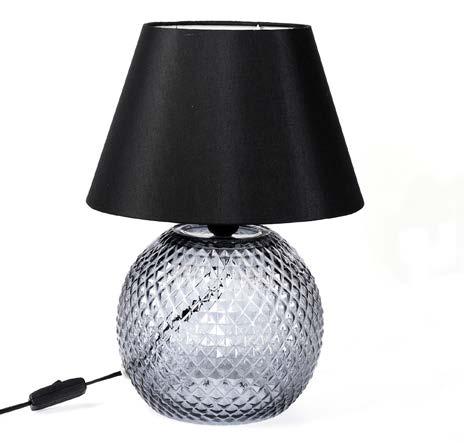 159,00/stk BORDSLAMPA MIAMI SKÄRM SEPARAT Lampskärm Svart 33758 Klar D 20 cm fp 12 199,00/stk 33827