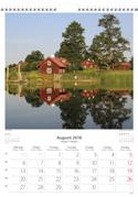 Spiralbunden, trespråkig kalender. FSC. Format: 330x455 mm. 91 1725 18, Beautiful Sweden.