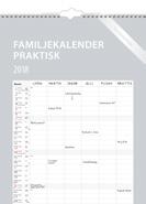 Väggkalendrar Familjekalender Praktisk Kalender med sex kolumner för namn och anteckningar. En månad per blad. Spiralbunden. FSC. Format: 295x390 mm. 91 1759 18, Familjekalender Praktisk.