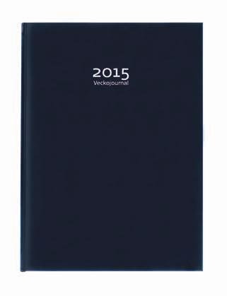 VECKOJOURNAL Kalender med utrymme för veckans alla bokningar.