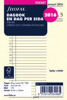 dag/sida Blanketter 9763028 Adresser med symboler (20) 923008 Anteckningsblad, vita,