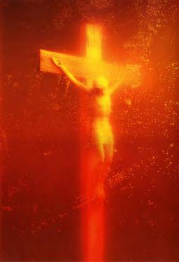 Andres Serrano, 1987 Piss Christ (som visades på Malmö konsthall 1996) klassisk fotografi. Nu blir det mest droppvisa utställningar, en då och då, lite här och där. Kontinuitet är viktigt.