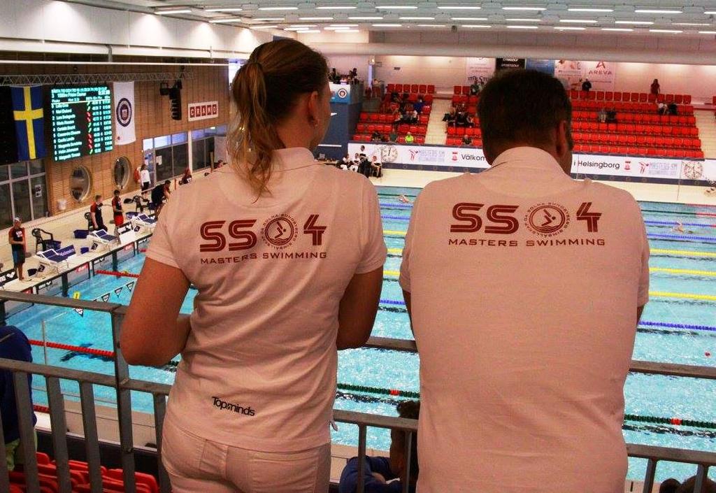 Det finns många gyllene ögonblick att minnas och det kanske roligaste och mest överraskande var nog Lars Hennerts GULD på 50 meter bröstsim [Herrar 55-59].