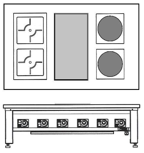 17 10.2. Mått tabell Gäller FSIT Spisarna Illustrationer på föregående sida, måttuppgifter i mm.