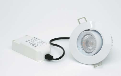 LED-Downlights MD-69 6 mm 9 mm 8 mm mm 97 mm MD-69, LED-DOWNLIGHT V För infällt montage. Anslutes till snabbkopplingsplint x, mm².