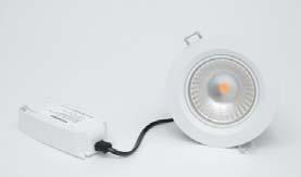 LED-Downlights MD- Anslutes till snabbkopplingsplint x, mm².