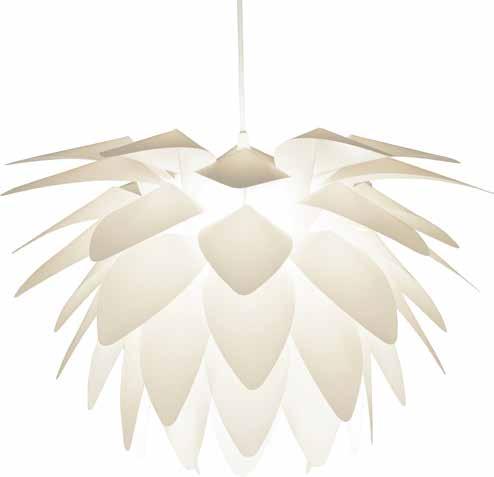 HÖJD 170 CM JUSTERBAR ÖVRE DEL 799:- 699:- Taklampa Soft Vit/107982 Taklampa Soft Beige/107983