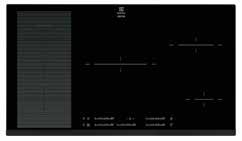 framkant PRIS: 18 185:- HKB870F Induktionhäll med 4 Infinitezoner som alla är 21 cm Slider Touch, AutoMax, Booster PRIS: 15 945:- 90 cm HOX950F Induktionshäll