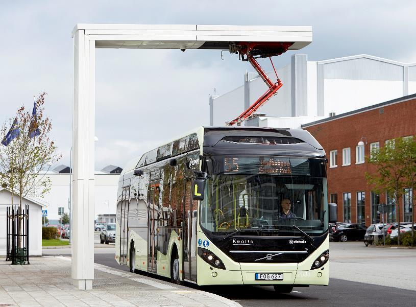 Elektriska bussar och tungfordonsladdning 50 kw 450 kw Automatisk anslutning Högeffekts DC överföring till buss upp till 450 kw Trådlös