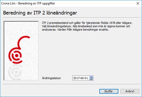 Çrona Lön Handbok III Pensionsförsäkringar När beredningen är klar trycker du [OK]. Granska lönerapportering ITP 2 Under menyrubrik Funktioner, Collectum, ITP 2 väljer du nu Granska.