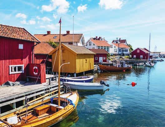 Gullholmen ORUST Orust är känt för båtliv och produktion av högklassiga fritidsbåtar. Det lokala hantverket utförs till perfektion och berör många branscher.