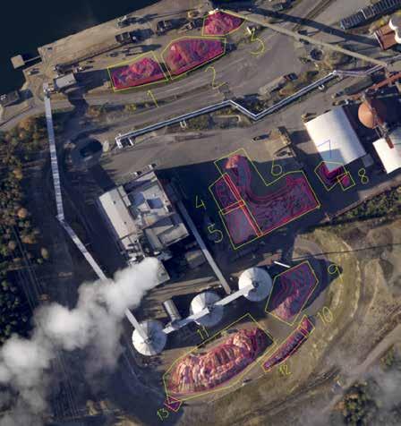 Nordic Photoflight Volymmätning av biobränsle Med flygburen volymmätning får ni korrekta mätvärden.