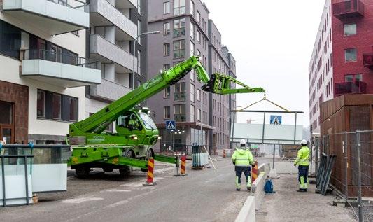 FAKTA MERLO ROTO: Merlo Roto säljs i sju olika modellvarianter i Sverige, varav samtliga MCSS-modeller kan levereras som Duo-Power med kombinerad diesel- och eldrift (läs mer om Duo- Power på sidorna