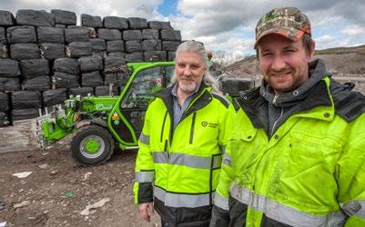 tekniska verken är det kommunala bolag som driver avfallsanläggningen och kraftvärmeverket. Totalt eldas 600.000 ton avfall varje år och blir till fjärrvärme och elström.