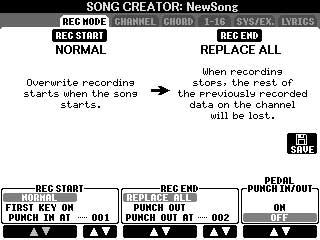Spela in ditt framförande i MIDI Editera en inspelad Song Du kan editera Song-data oavsett om du spelat in musiken med hjälp av snabbinspelning, multiinspelning eller stegvis inspelning.
