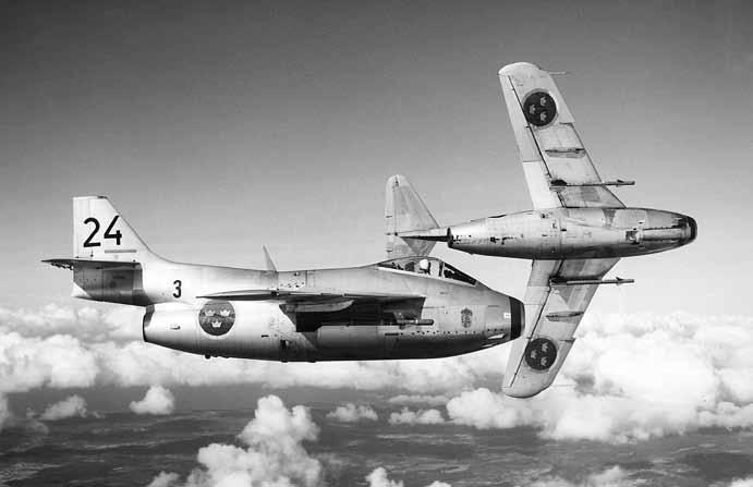 Då sovjetiska flygplan fick allt bättre prestanda började man mot slutet av 1950-talet att diskutera en ändring av J 29F:s operativa uppgifter.