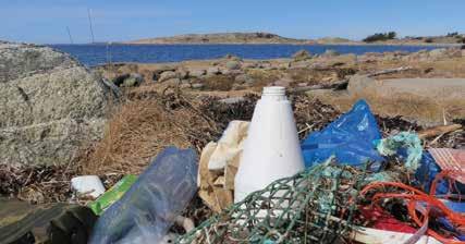 Skräpig kust I projektet Marint skräp och dess källor i Nordiska vatten har Sverige, Finland, Danmark och Norge sammanställt analyser på strandskräp.