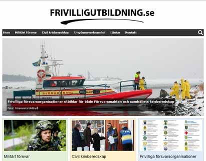 Utbildningsportal för alla frivilliga Samtliga medlemmar i frivilliga försvarsorganisationer har möjlighet att söka även till annan organisations kurser, under förutsättning att kursen är ett