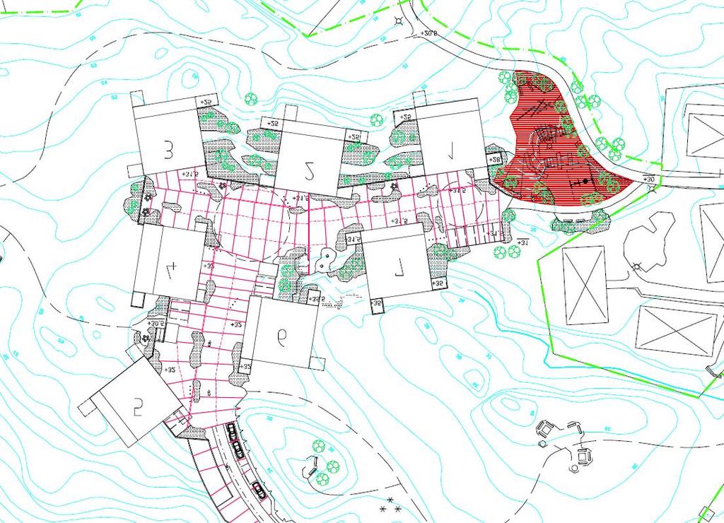 3.2 Uteplats Alla lägenheter planeras med en privat uteplats i form av balkongrum, markterrass eller takterrass. Majoriteten av uteplatserna är planerade som utskjutande balkongrum med tre fria sidor.