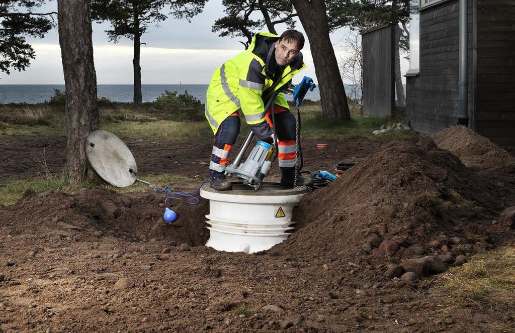 Avloppspumpning Köp pumpen komplett med pumpstation!