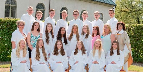 VÄSTBO SANKT SIGFRID 20 maj konfirmerades i Reftele kyrka följande ungdomar i vår församling: Fotograf Daniel Bergenholtz - danielsstudio.