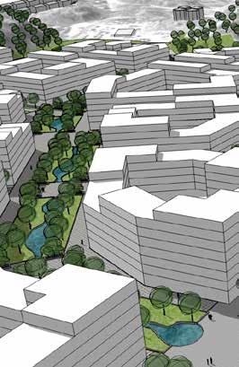 Så ska centrala staden utvecklas Uddevalla växer västerut längsmed Bäveån, från Västerbron ut mot Skeppsholmspiren.