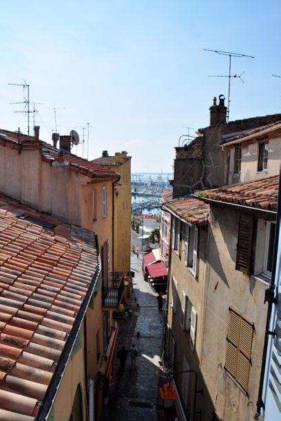 Saint-Maxime, Saint-Tropez och Saint-Raphaël.