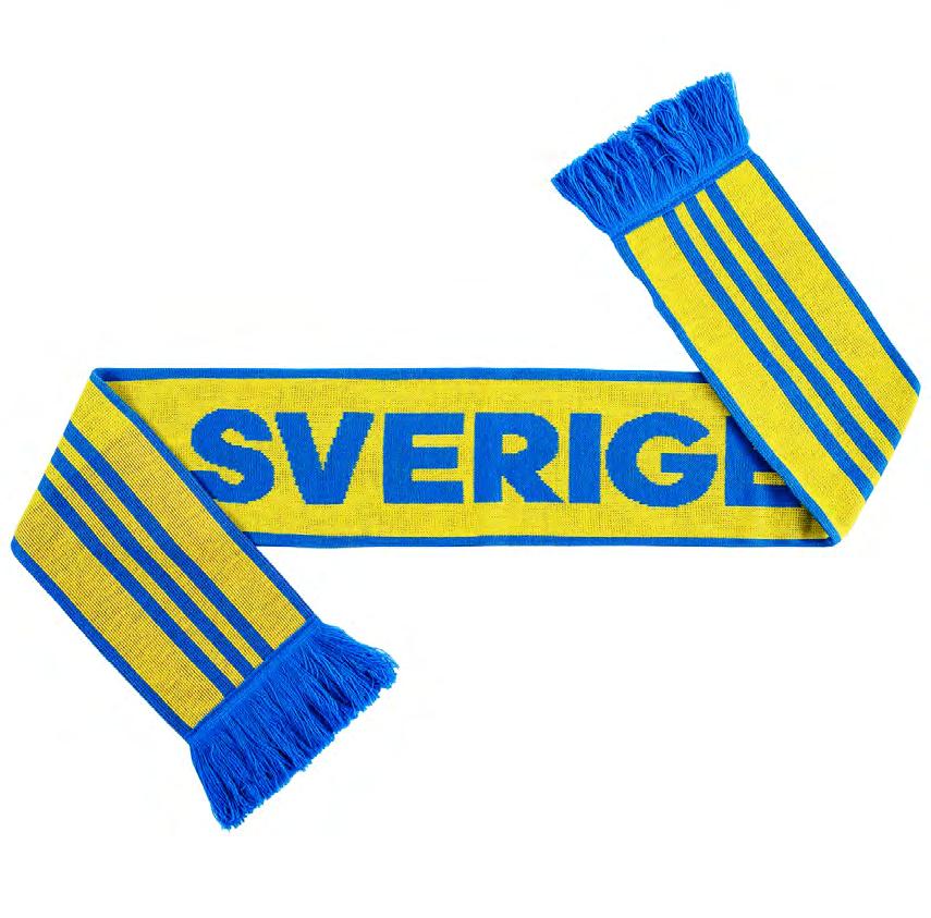 sidan, Svenska Fotbollförbundet och Adidas logga på andra sidan.