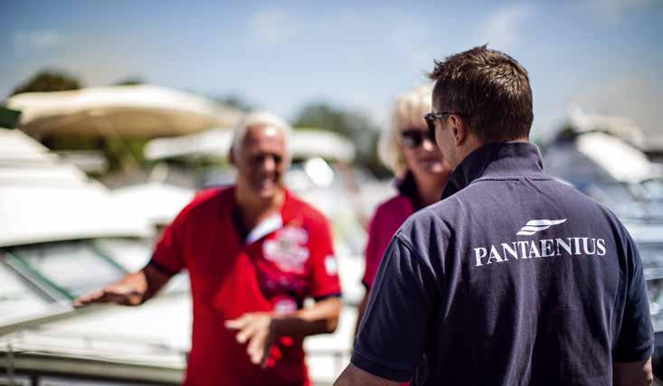 Pantaenius jorden runt Sverige Pantaenius AB Hamngatan 25 44267 Marstrand Tel. 0303 44 50 00 info@pantaenius.se pantaenius.se Tyskland Hamburg Tel. +49 40 37 09 1234 yacht@pantaenius.com pantaenius.