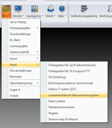 11.2. Visma Administration Integrationen med målsystemet Visma Administration är en så kallad programmatisk integration, vilket innebär att du som användare inte behöver peka ut någon fil vid import