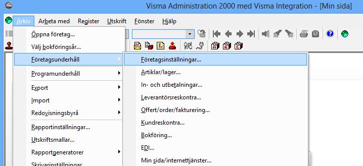 I dialogen som visas väljer man sedan "Nummerserier" och typen kallas