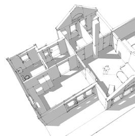 arkitektens idé Solbacken 77 är ett traditionellt svenskt hus med stilfulla fasader och taktäckt entré.