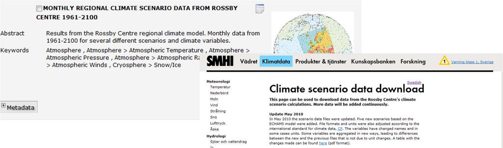 Svenska data från det internationella polaråret IPY skall finnas i portalen.