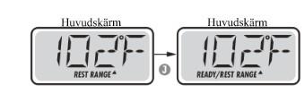 Pump 1 på låg hastighet är dock aldrig på i mer än en timme. Efter en timme kommer systemet att återgå till viloläge.