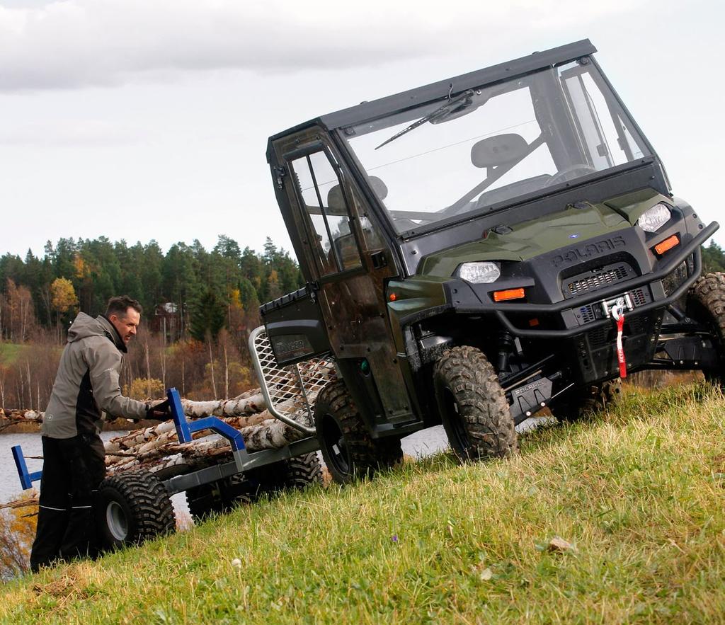 Full Size. Tungviktarna. De hårda herrarna som befinner sig längst upp på näringskedjan, redo att bära vilken last du än lägger på deras starka ryggar. 800 HD har en uppdaterad växellåda med EBS.