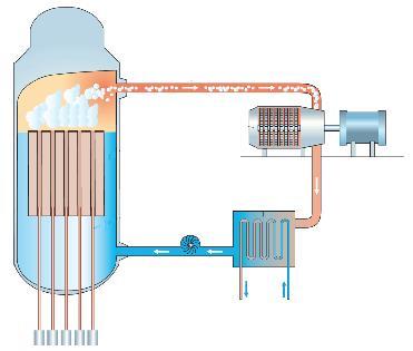Kärnkraftverk konstruktion Fy Sp s.290-291 36. Sätt ut följande delar i kärnkraftverket: A. Kärnreaktor B.