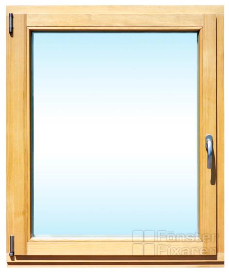 Trä Modell: Inåtgående sidohängt fönster