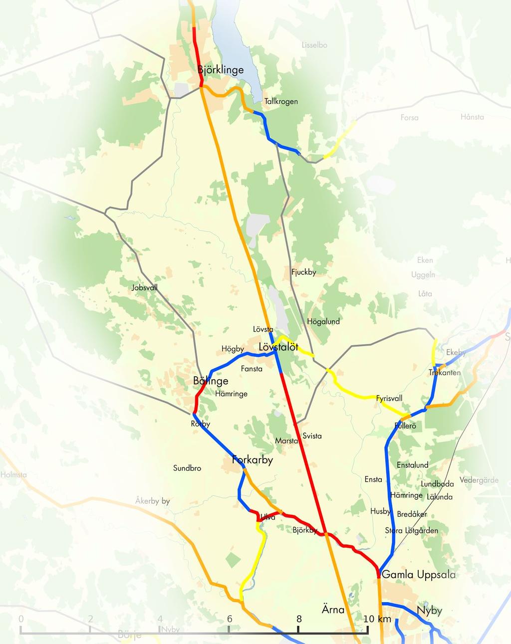 Björklinge, Bälinge och Ulva Prio 1 till Lövstalöt, Bälinge och Ulva Uppsala