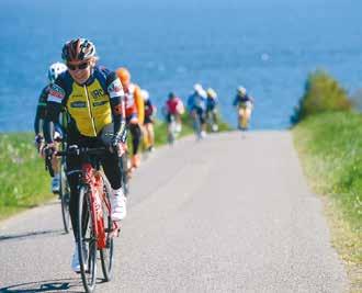 Stigningen är lömsk med sina stora svängar, och även om du är en rutinerad cyklist, skall du vara försiktig så att benen inte får mjölksyra kort efter start.